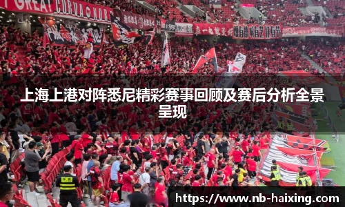 上海上港对阵悉尼精彩赛事回顾及赛后分析全景呈现